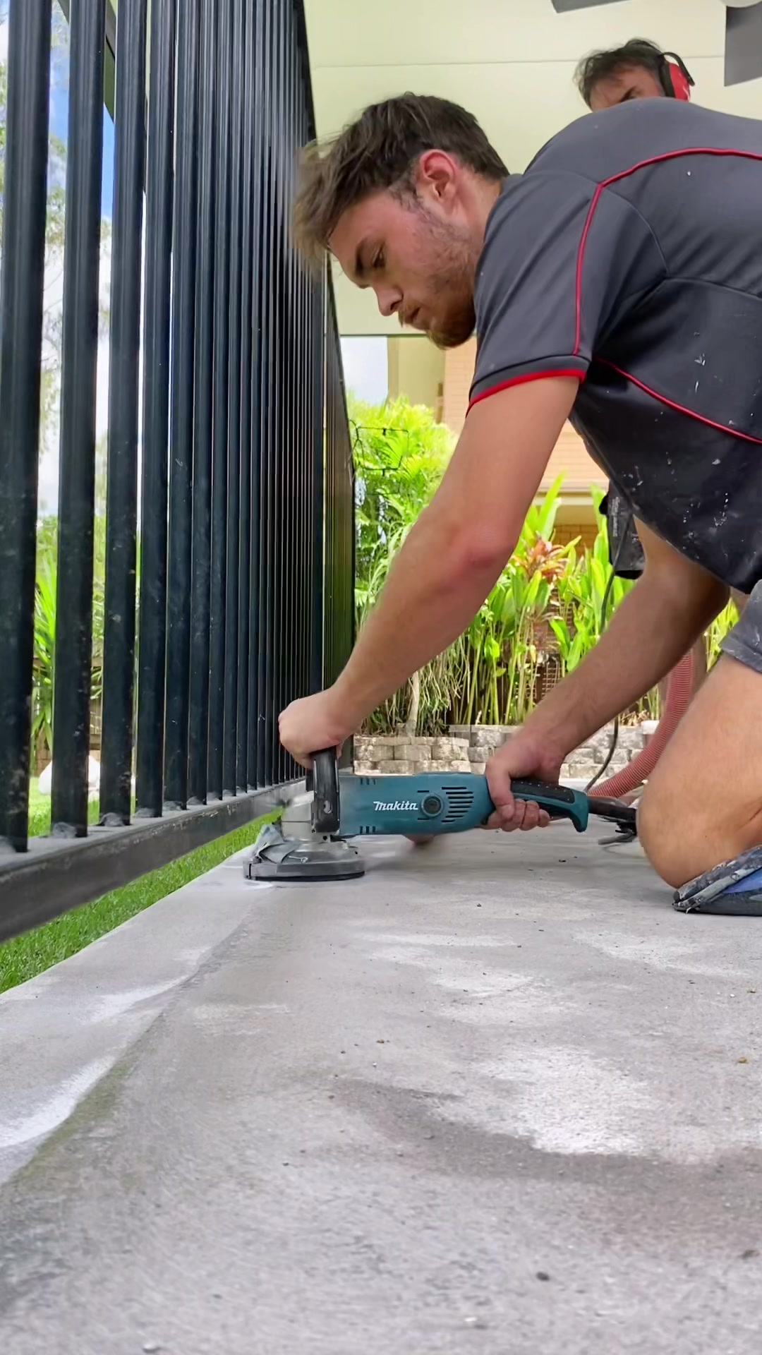 Brisbane goldcoast epoxy resin garage floor ash grey