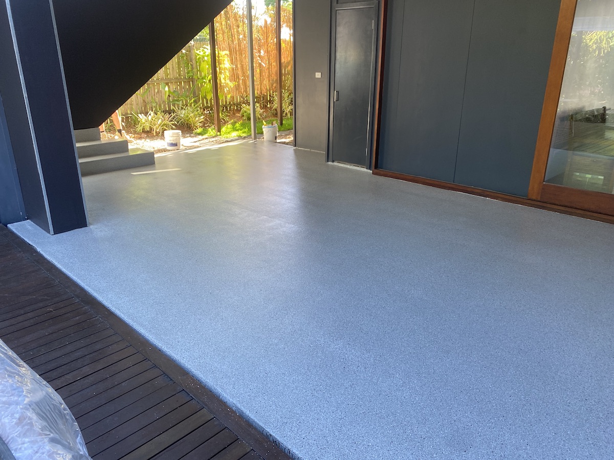 outdoor floor epoxy deck